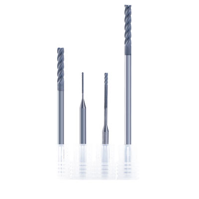 Frez do grafitu z węglika spiekanego z płaskim czołem i powłoką diamentową