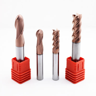 Frez do metalu z węglika spiekanego z kulistym zakończeniem 6mm, 2 ostrza