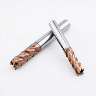 Frez trzpieniowy z węglika spiekanego, 4-ostrzowy, do stali formierskiej do 60 HRC